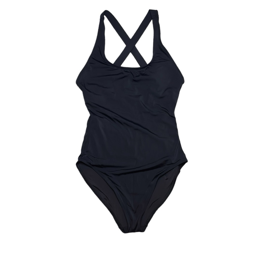 Women’s ANDIE The Tulum One Piece - Flat - Black - Long Torso Size L NWOT